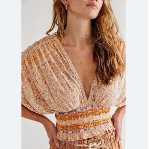 Free People Next Vacation Top.NWT.
